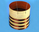 Connected wound voice coil